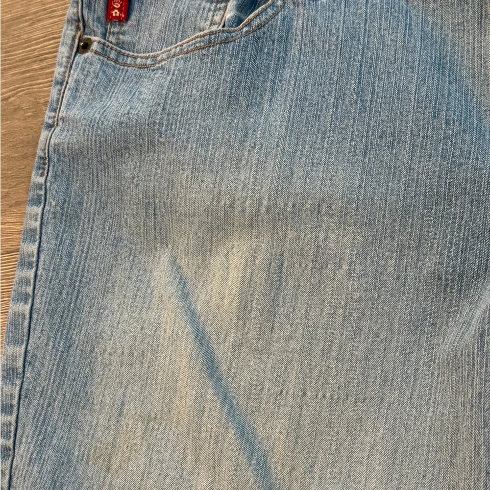 6/$25 Mudd Light Blue Flare Jeans - Picture 3 of 16